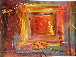 Warm Center III by Sue Kelman